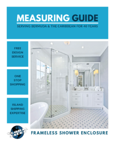 Frameless Shower Measuring Guide